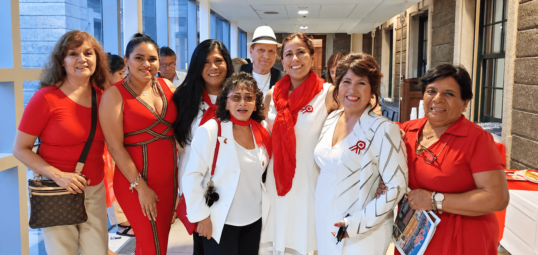 PACCLI members gathered during a community event